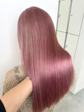 ラヴェストバイフレイスウェル(LOVEST by frace well) 艶髪 ベビーピンク