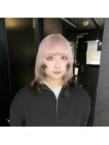 バトー(bAteAu)&nbsp;エンドカラー/デザインカラー/レイヤーカット