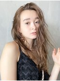 ロング美髪おくれ毛ミディアム_9489