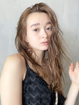 アルバム 新宿(ALBUM SHINJUKU) ロング美髪おくれ毛ミディアム_9489