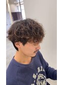 綾野剛風シャドウパーマ