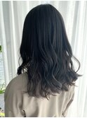 【felice MICHI 石井あすか】インナーカラー グレージュ 韓国風