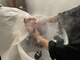 レボア スタイル(REVOIR style)の写真/ヘッドスパが自慢のREVOIR styleで極上のリラックスタイムを＊頭浸浴では心地良い水流音に癒されます◎