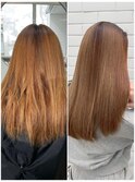 酸性ストレートでサラサラロングに[錦糸町/縮毛矯正/髪質改善]