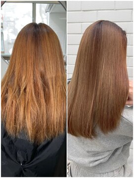 ログ キンシチョウ(L.O.G KINSHICHO) 酸性ストレートでサラサラロングに[錦糸町/縮毛矯正/髪質改善]