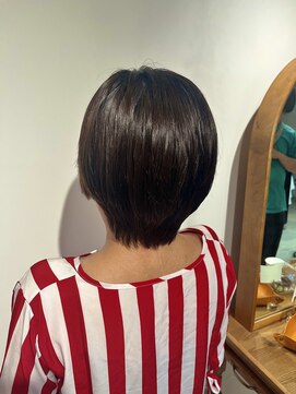 ヘアーポケット 恵比寿(hair pocket) 艶感大人マッシュ/髪質改善/透明感カラー/小顔カット/30代/40代