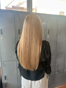 ゲーム 下北沢(GAME) ダブルカラー/大人レイヤー/ミルクティーベージュ/ウルフ/下北沢