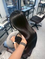 ザシェノンウメダ(THA CHAINON UMEDA) 着物ヘア/大人ガーリー/ダークアッシュ/似合わせカット/心斎橋