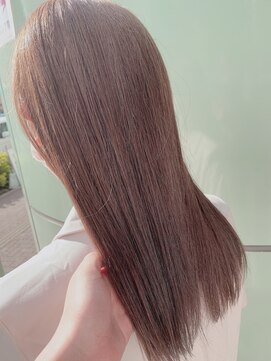 マド ヘア(mado hair) くすみピンクベージュ
