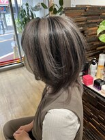 アル 荏原町 旗の台(ARU) アフターブリーチカラー