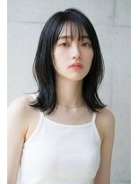 リコ ヘアアンドリラクゼーション 一宮店(LICO HAIR&RELAXATION)&nbsp;切りっぱなしミディアム