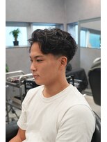 リッチブランドアンドコー 守口店(Rich Brand&Co)&nbsp;ショートハーパー メンズパーマ バーバー スペインカール