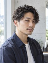 シー 白楽町エスパーク店(she.) 大人ツーブロック×流しパーマ
