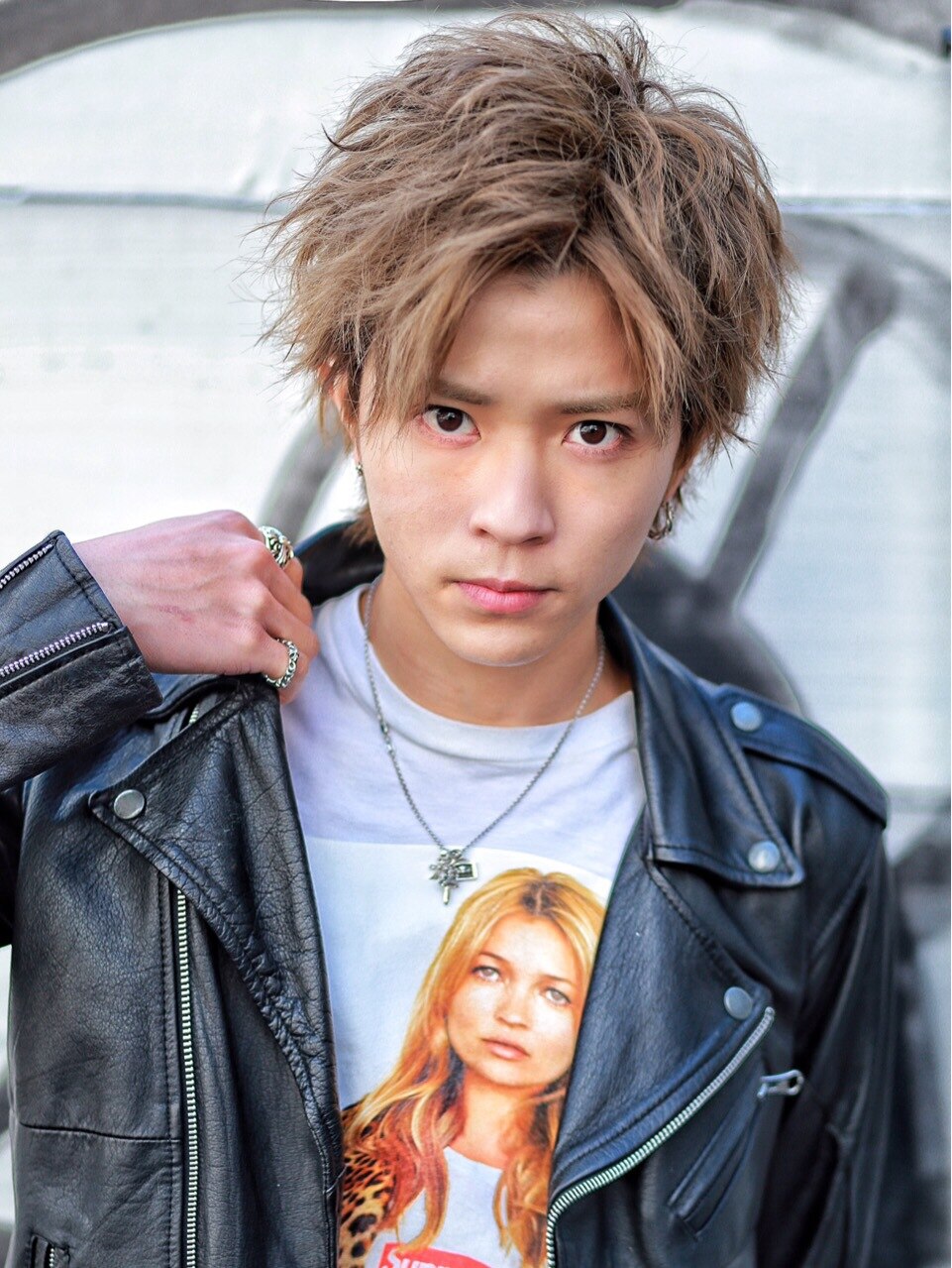 センターブラスト×ソニックグレージュ】HIGH＆LOW岩田剛典風