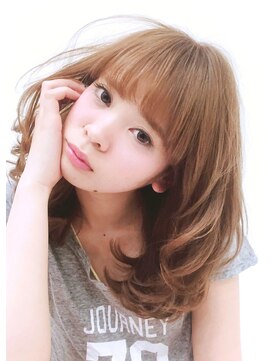 プランツヘアー ふんわりモテミディ　ハニーヘア【プランツヘアー村田裕治】