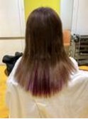 ロングヘアーにイメチェン☆インナーカラーでさらに華やかに♪