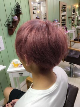 パワーオブヘアーセイカ(Power of Hair Seika) パステルピンクアッシュ!