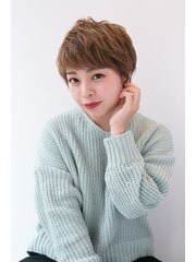 shiomi H　大人可愛い耳掛けショート