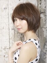 シオン ヘアアンドメイク(Shion)&nbsp;大人可愛いひし形ショートボブ