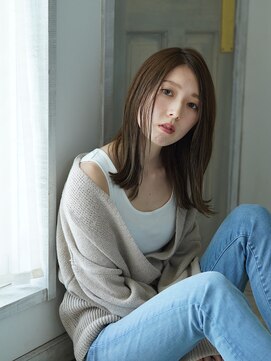 リィベ(Liibe) 毛先パーマで【朝ラク☆】外ハネロング