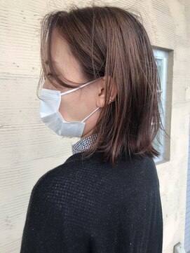 ヘアアーツ ブルーム(hair art's BLOOM) ブラウンベージュ 。