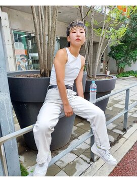 パープル(purple) ストリートハイライトウルフ