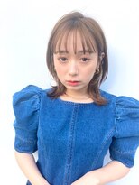 ファナ(fha-na)&nbsp;大人かわいいくびれマッシュウルフ小顔カットシースルーバング