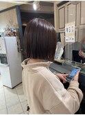 切りっぱなしボブ/フォギーベージュ/ベルボブ○sn