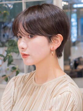 サーカス バイ ビュートリアム 青山(CIRCUS by BEAUTRIUM) マッシュショート20代30代ココアブラウン髪質改善青山表参道