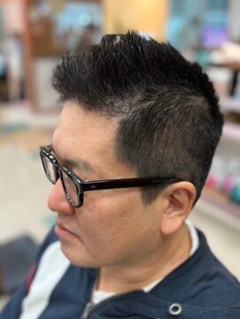 アポロカットステージ 相模大野店 アップバング/ツーブロックマッシュ<理容室>[メンズ/相模大野]