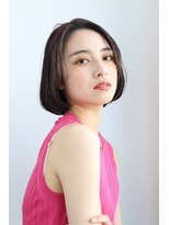 ヘアーアンドメイク エクリ 不動前店(Hair&Make equri)&nbsp;【不動前美容室】顔まわりレイヤーボブ