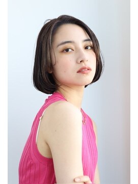 ヘアーアンドメイク エクリ 不動前店(Hair&Make equri) 【不動前美容室】顔まわりレイヤーボブ
