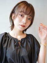 ニコ トウキョウ ヨコハマ(nico)&nbsp;顔まわりレイヤー/切りっぱなし/ボブ/レイヤーカット