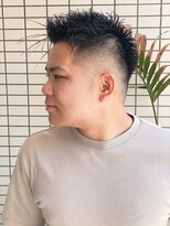 スウェル 船橋店(Swell)&nbsp;ハイライト/マッシュパーマ/ウルフ/波巻き/メンズ