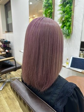 リンク(Link Hair&Spa) 【Link】ピンクベージュ