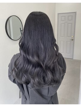 ソヨン 有田川店(SOYON) 【お客様スタイル】ブルーバイオレット Wカラー