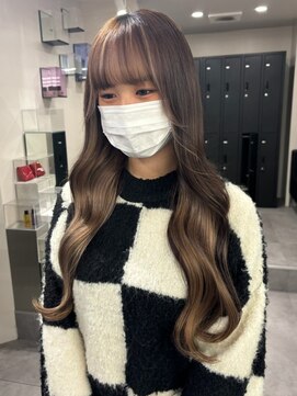 ベレーザ 渋谷(BELEZA) 6302髪質改善アッシュブラックカーキベージュ韓国ワンホンヘア