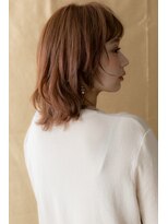 モッズヘア 越谷(mod's hair) カーキベージュ前下がりレイヤーボブウルフ308X越谷20代30代40代