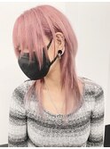 O-TETE ピンクベージュウルフカット