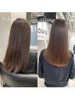 サロウィン 池袋(SALOWIN)&nbsp;【 before & after 】美髪矯正 × パヤ毛うねり改善 #190