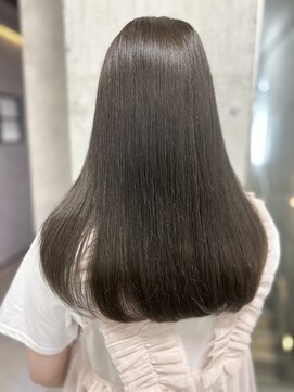 ルノン(LUNON) オリーブグレージュ/透明感カラー/ハイライト/髪質改善