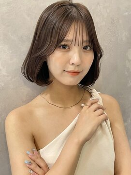 トルネード(TORNADO) 韓国ボブくびれボブ切りっぱなしボブ額下ボブ A0829 表参道