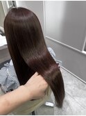 【髪質改善トリートメントで艶髪】