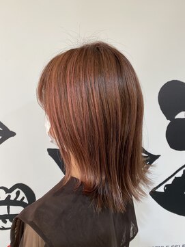 ファーム 大崎店(FAAM) オレンジレット×ヘアカラー