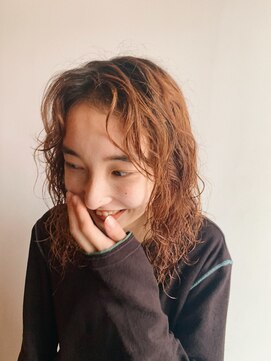 キーチェ 梅田中崎町(keych) ブリーチパーマ/ウェーブミディアム[中崎町/梅田駅］