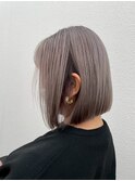 グレージュボブ