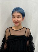 スカイブルーなベリーショート