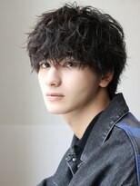 ルーシー 川越(LUCEY)&nbsp;ツイストスパイラルパーマ波巻きパーマシャドウパーマメンズ