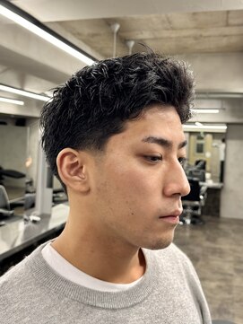 ニコ トウキョウ ロジック(nico TOKYO Logic) 刈り上げアップバングスパイキーショートパーマスパイラルパーマ