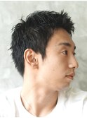 ナチュラル　スパイキー　サーフカール